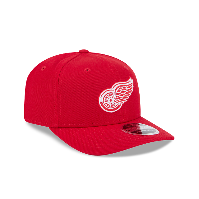 Detroit Red Wings NHL New Era Men's Red 9Seventy Team Color Stretch Snapback Hat
