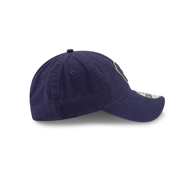 Milwaukee Brewers MLB New Era Men's Navy 9Twenty Core Classic Adjustable Hat