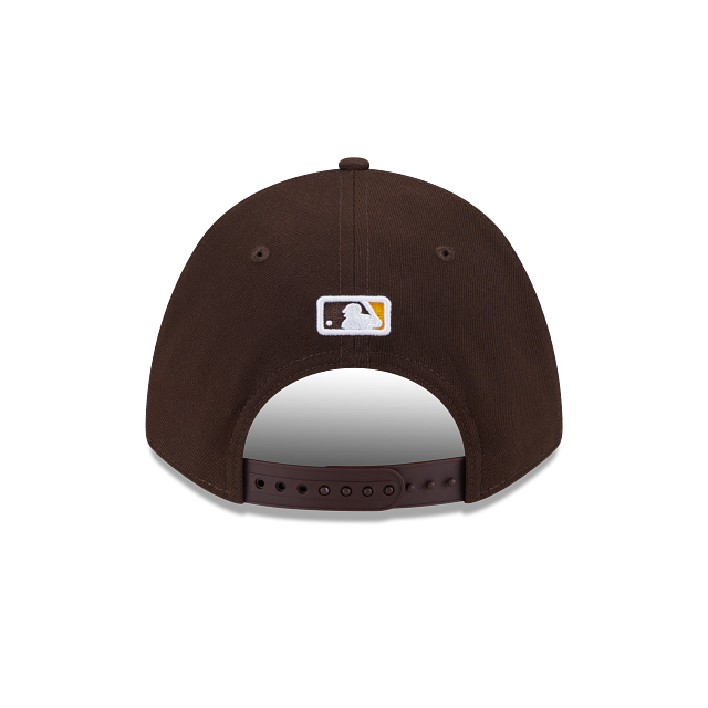 San Diego Padres MLB New Era Men's Brown 9Forty M-Crown Player Replica Snapback