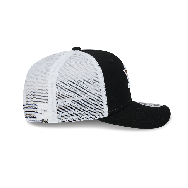 Pittsburgh Penguins NHL New Era Men's Black 9Seventy Trucker Snapback Hat