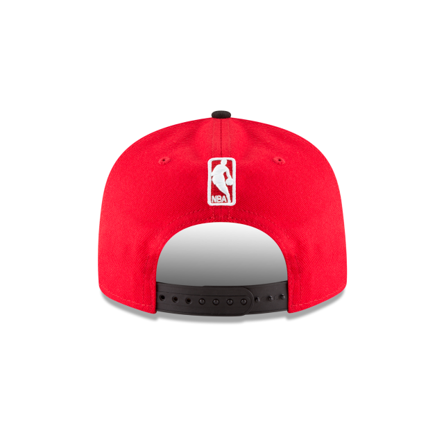Chicago Bulls NBA New Era Men's Red/Black 9Fifty Two Tone Snapback