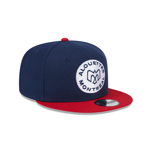 Montreal Alouettes CFL New Era Men's Navy/Red 9Fifty Two Tone Snapback