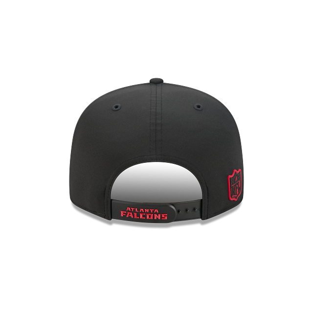 Atlanta Falcons NFL New Era Men's Black 9Fifty 2026 Sideline Snapback Hat