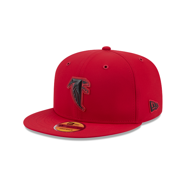 Atlanta Falcons NFL New Era Men's Red 9Fifty 2026 Sideline Snapback Hat