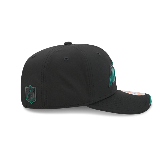 New York Jets NFL New Era Men's Black 9Seventy 2026 Sideline Stretch Snapback Hat