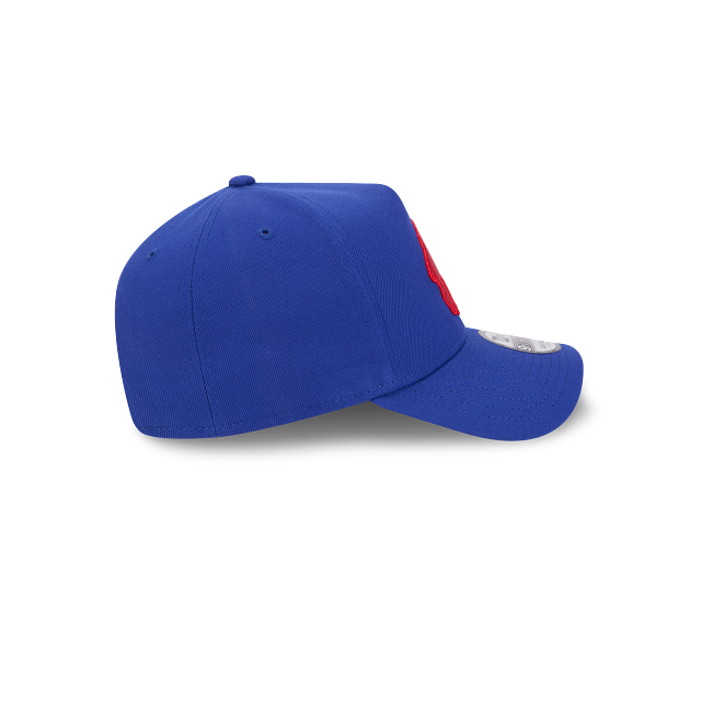 Buffalo Bills New Era Men's Majestic Blue 9Forty A-Frame Throwback Logo Snapback