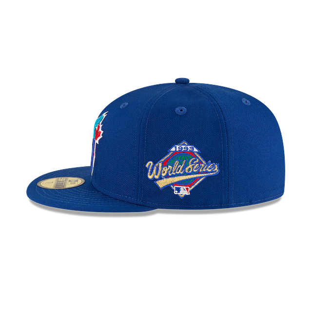 Toronto Blue Jays MLB New Era Men's Royal Blue 59Fifty Cooperstown 1993 World Series Fitted Hat