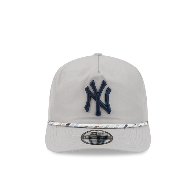 New York Yankees MLB New Era Men's Grey 19Twenty Cord Snapback