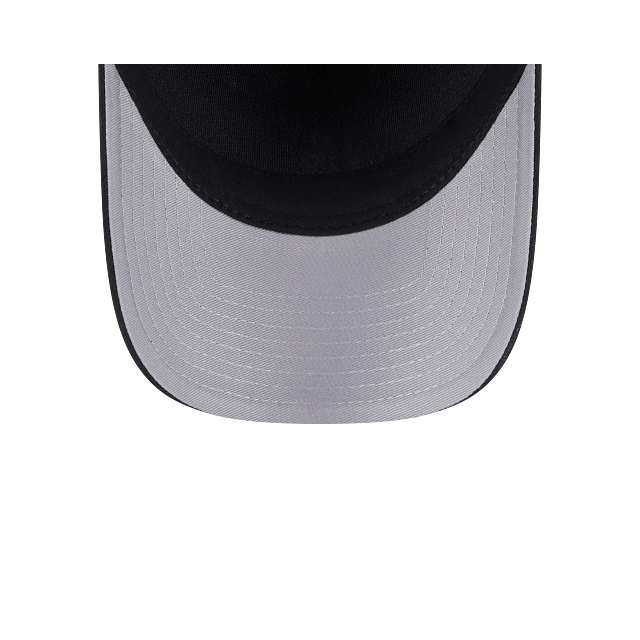 Los Angeles Dodgers MLB New Era Men's Black on Black 9Forty M-Crown Adjustable A-Frame Hat