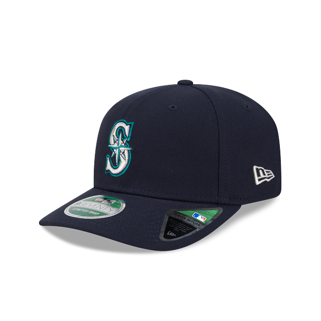 Casquette snapback réplique 9Seventy noire pour homme des Mariners de Seattle (MLB) de New Era