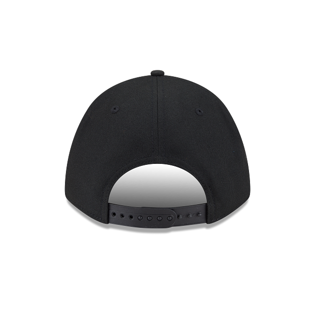 Casquette ajustable M-Crown A-Frame noire sur noire des Dodgers de Los Angeles pour homme de la MLB New Era