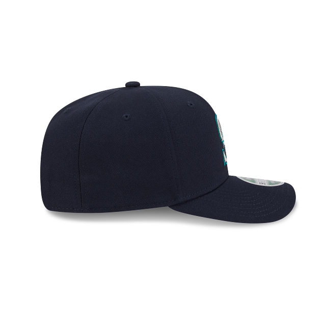 Casquette snapback réplique 9Seventy noire pour homme des Mariners de Seattle (MLB) de New Era
