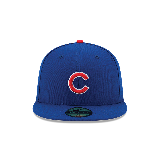 Casquette ajustée MLB New Era Royal 59Fifty Authentic Collection des Chicago Cubs