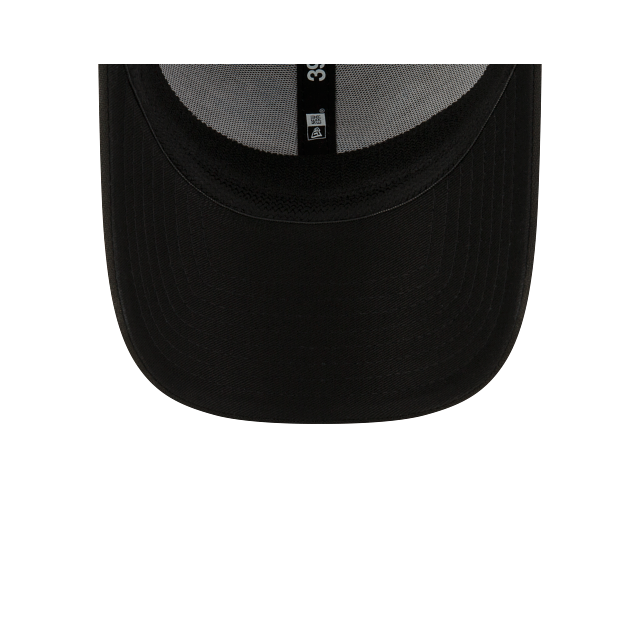 Casquette extensible classique noire 39Thirty Team des Lions de Détroit NFL New Era pour homme