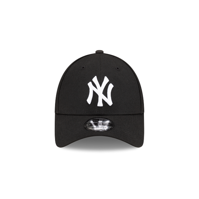 Casquette réglable noire 9Forty MLB New Era New York Yankees pour hommes