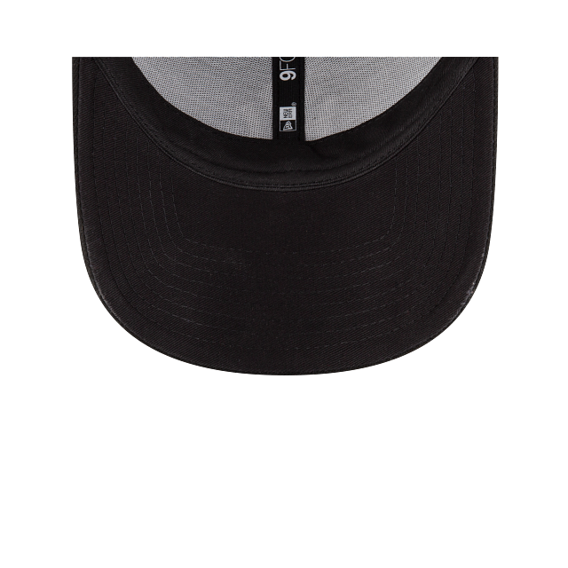 Casquette réglable noire 9Forty MLB New Era New York Yankees pour hommes