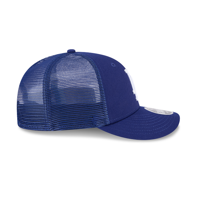 Los Angeles Dodgers MLB New Era Men's Royal 9Fifty Low Profile Trucker Snapback