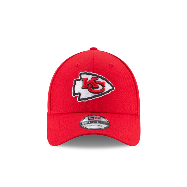 Kansas City Chiefs NFL New Era Casquette réglable rouge 9Forty The League pour hommes