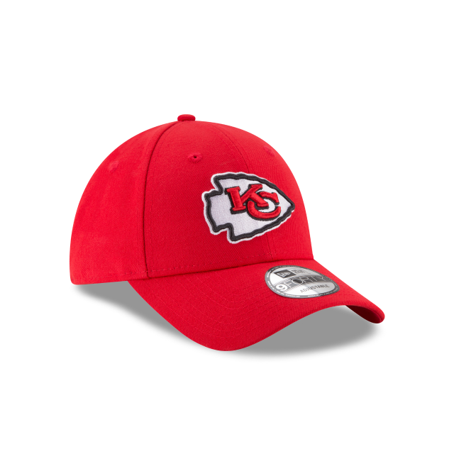 Kansas City Chiefs NFL New Era Casquette réglable rouge 9Forty The League pour hommes