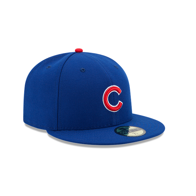 Casquette ajustée MLB New Era Royal 59Fifty Authentic Collection des Chicago Cubs