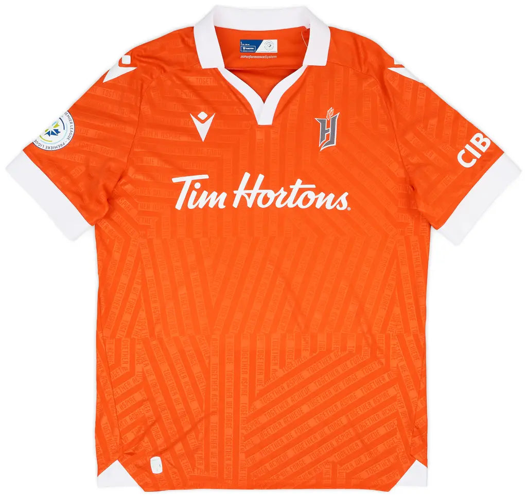 Forge FC CPL Macron Men's Orange 2025/26 Primary Match Jersey
