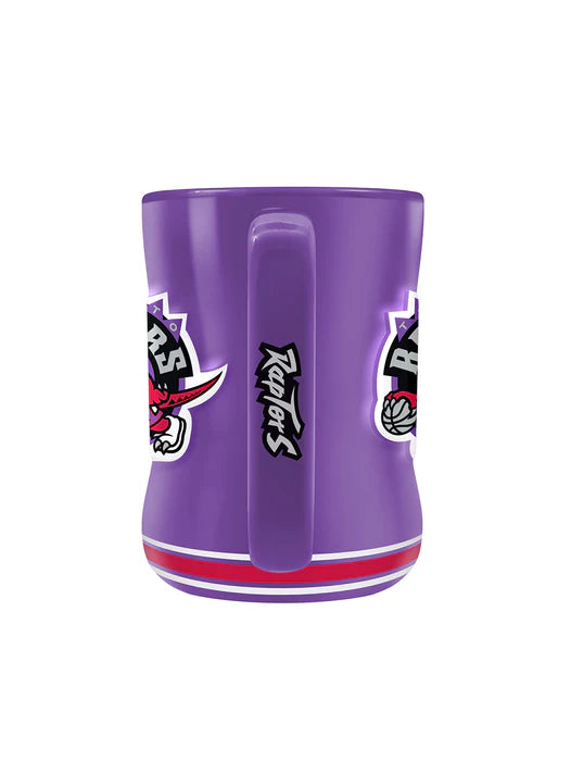 Toronto Raptors NBA TSV 14oz Purple Hardwood Classics Sculpted Mug