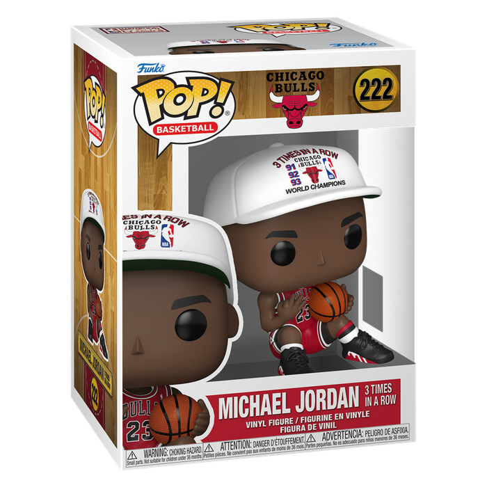 Michael Jordan NBA Legends 3 Times in A Row Funko POP Vinyl Figure #222