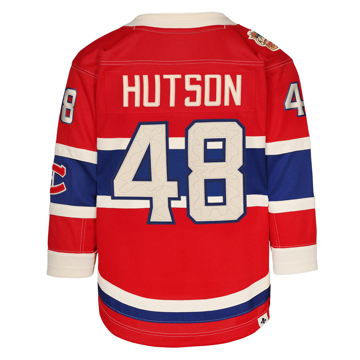 Lane Hutson Montreal Canadiens NHL Outerstuff Youth Red 2026 Heritage Classic Premier Jersey