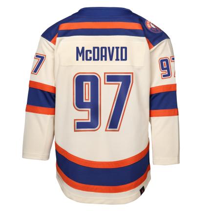 Connor McDavid Edmonton Oilers NHL Outerstuff Youth Third Alternate Premier Jersey