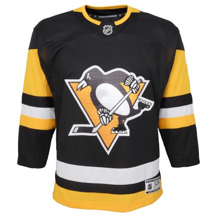 Pittsburgh Penguins NHL Outerstuff Youth Black Premier Home Jersey