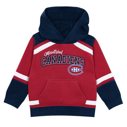 Montreal Canadiens NHL Outerstuff Kids Red/Navy Ice Explorer Pullover Hoodie & Pants Set