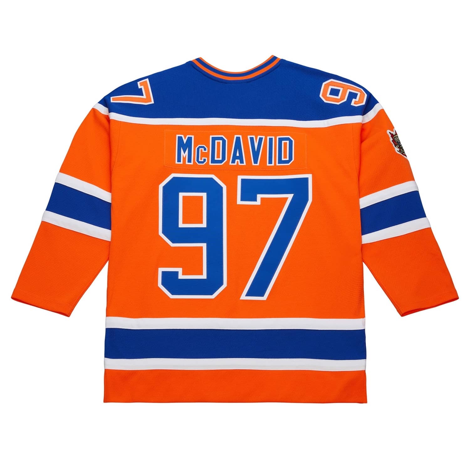 Connor McDavid Edmonton Oilers NHL Mitchell & Ness Youth Orange 2016 Heritage Classic Powerplay Jersey