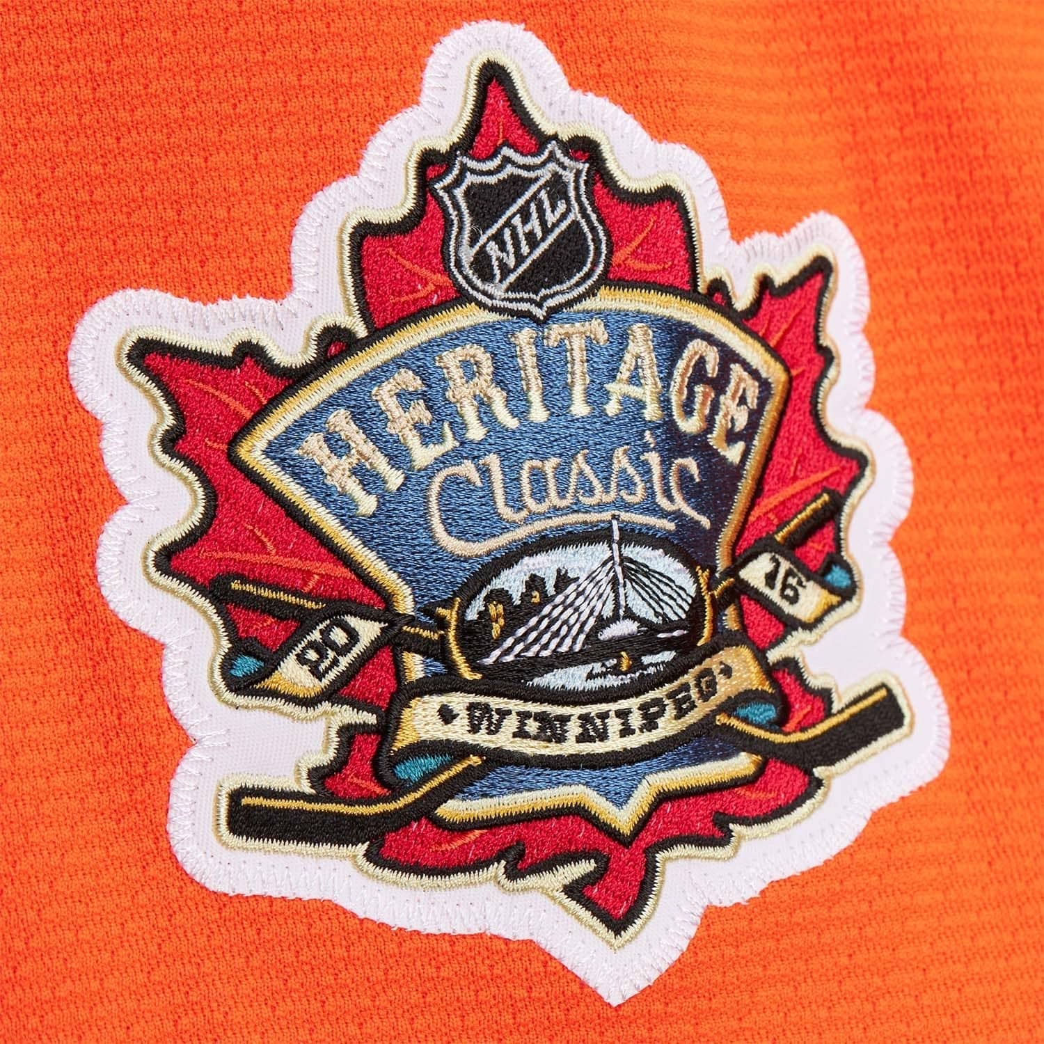 Connor McDavid Edmonton Oilers NHL Mitchell & Ness Youth Orange 2016 Heritage Classic Powerplay Jersey