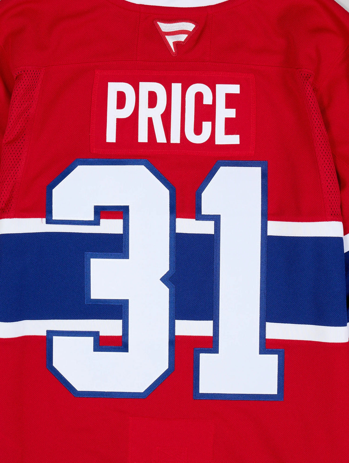 Carey Price Montreal Canadiens NHL Fanatics Branded Men's Red Pro-Stitched Premium Jersey