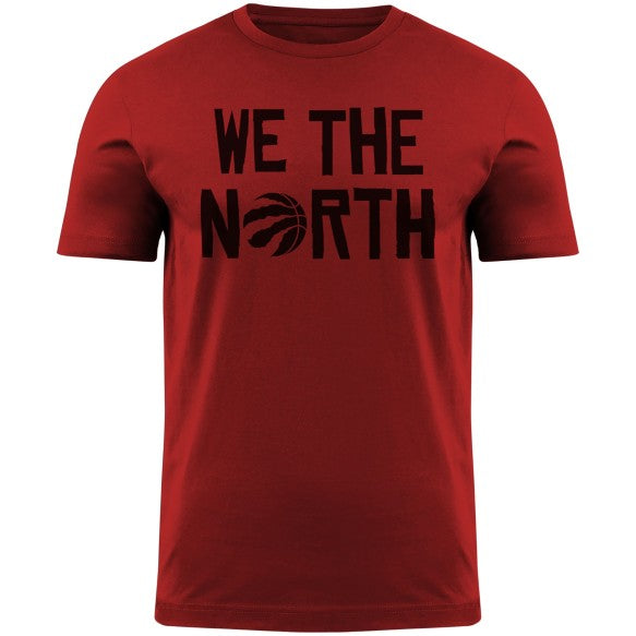 Toronto Raptors NBA Bulletin T-shirt rouge We The North pour hommes