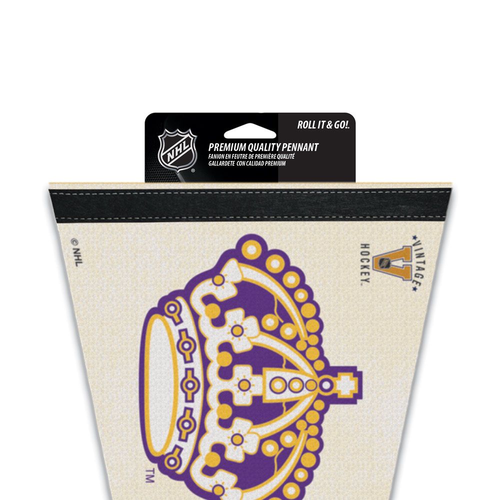 Los Angeles Kings NHL WinCraft 12"x30" Vintage Premium Pennant