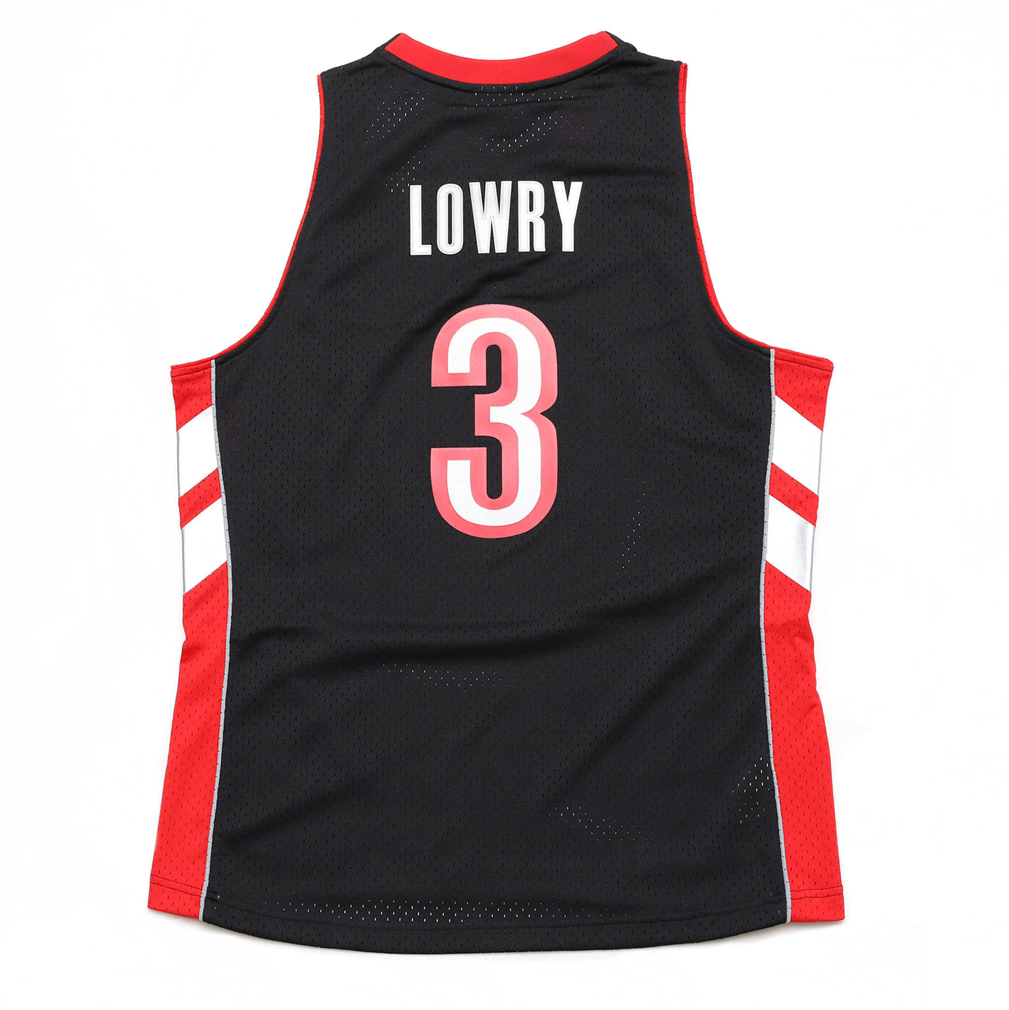 Kyle Lowry Toronto Raptors NBA Mitchell & Ness Men's Black 2012-2013 Hardwood Classics Swingman Jersey