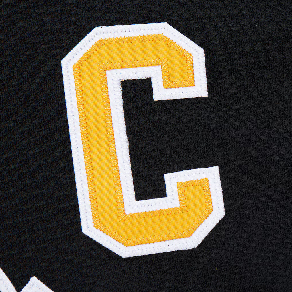 Mario Lemieux Pittsburgh Penguins NHL Mitchell & Ness Men's Black 1991-92 Power Play Authentic Jersey