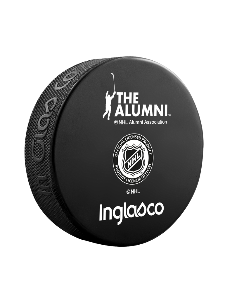 Mario Lemieux Pittsburgh Penguins NHL Inglasco Alumni Souvenir Hockey Puck