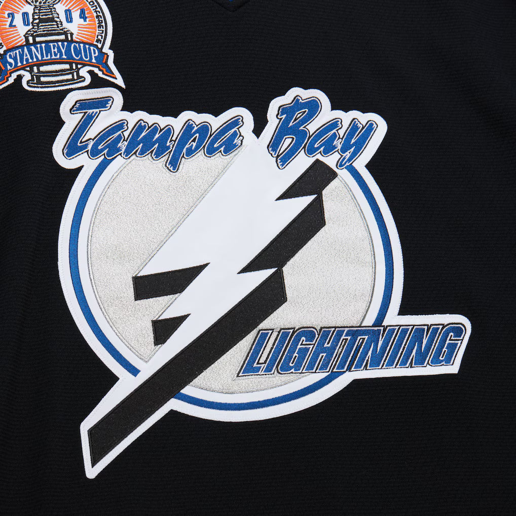 Martin St. Louis Tampa Bay Lightning NHL Mitchell & Ness Men's Black 2003-04 Power Play Authentic Jersey