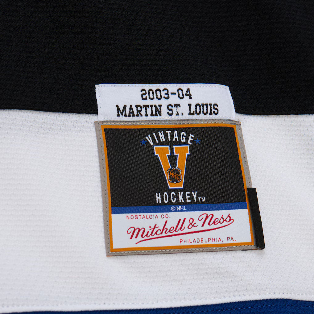Martin St. Louis Tampa Bay Lightning NHL Mitchell & Ness Men's Black 2003-04 Power Play Authentic Jersey