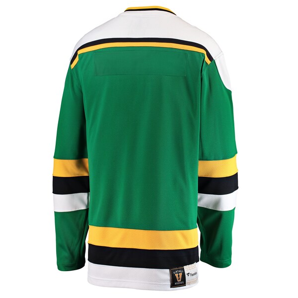Minnesota North Stars NHL Fanatics Branded Men's Green Premier Vintage Breakaway Jersey