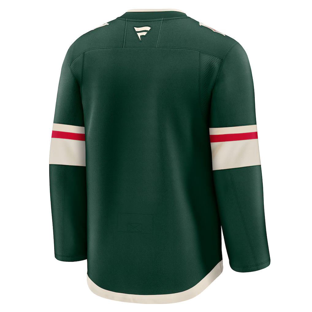 Minnesota Wild NHL Fanatics Branded Men's Dark Green Home Premium Jersey