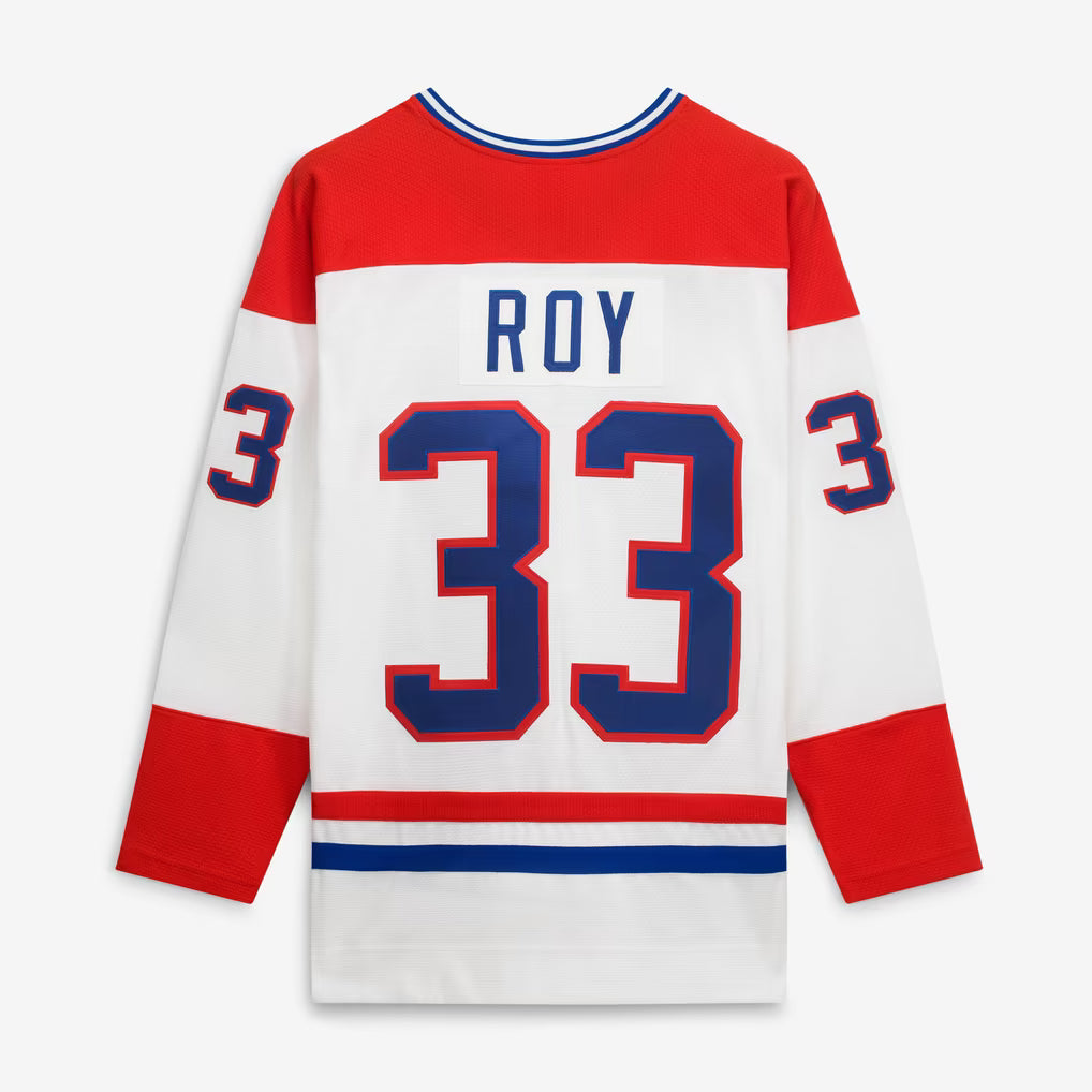 Patrick Roy Montreal Canadiens NHL Mitchell & Ness Men's White 1992-93 Power Play Authentic Jersey