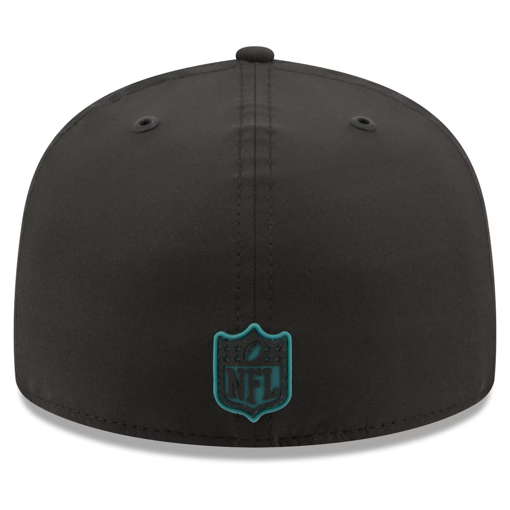 Philadelphia Eagles NFL New Era Men's Black 59Fifty 2026 Sideline Fitted Hat