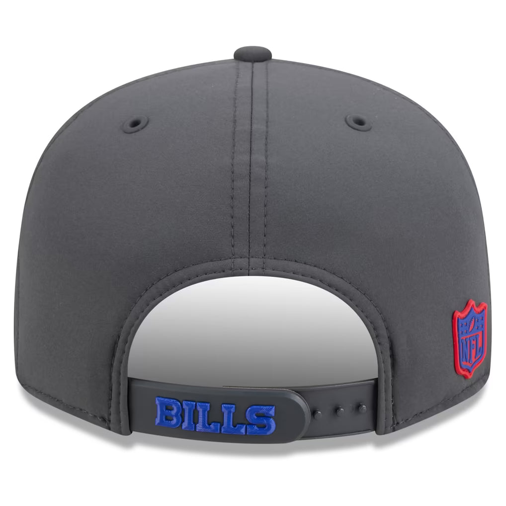 Buffalo Bills NFL New Era Men's Charcoal 9Fifty 2026 Sideline Cold Weather Snapback