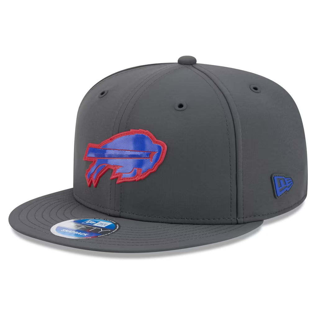 Buffalo Bills NFL New Era Men's Charcoal 9Fifty 2026 Sideline Cold Weather Snapback