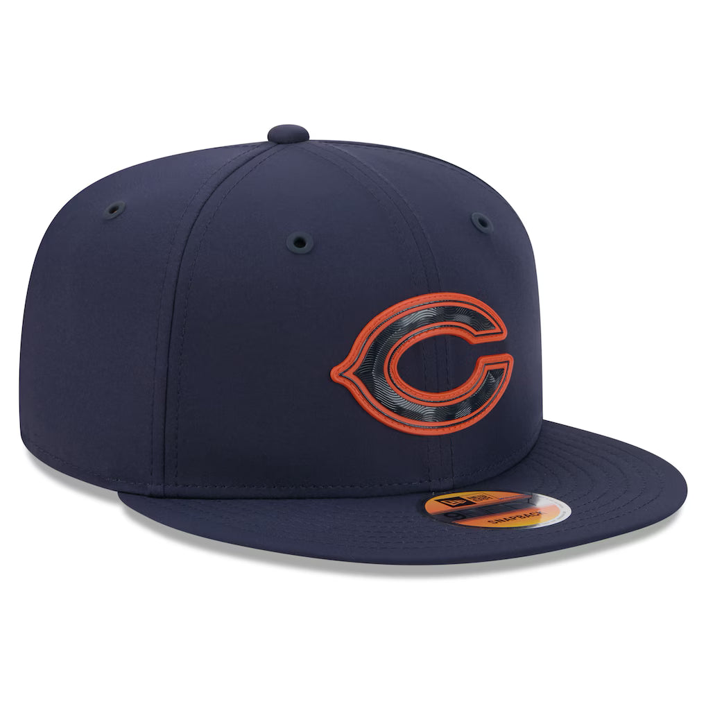 Chicago Bears NFL New Era Men's Navy 9Fifty 2026 Sideline Snapback