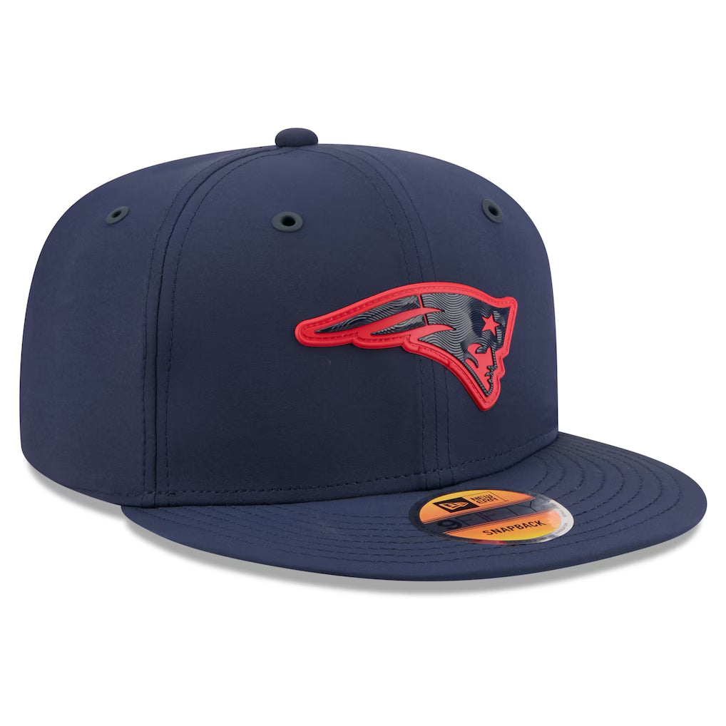 New England Patriots NFL New Era Men's Navy 9Fifty 2026 Sideline Snapback
