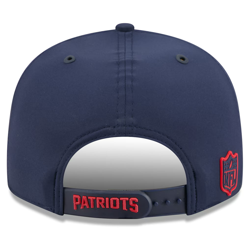New England Patriots NFL New Era Men's Navy 9Fifty 2026 Sideline Snapback